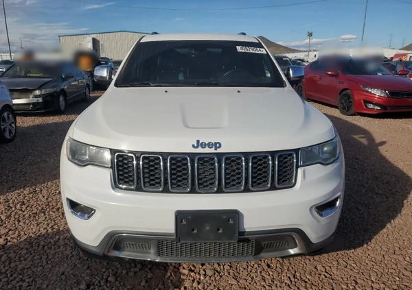 Jeep Grand Cherokee cena 52900 przebieg: 91277, rok produkcji 2017 z Złocieniec małe 67